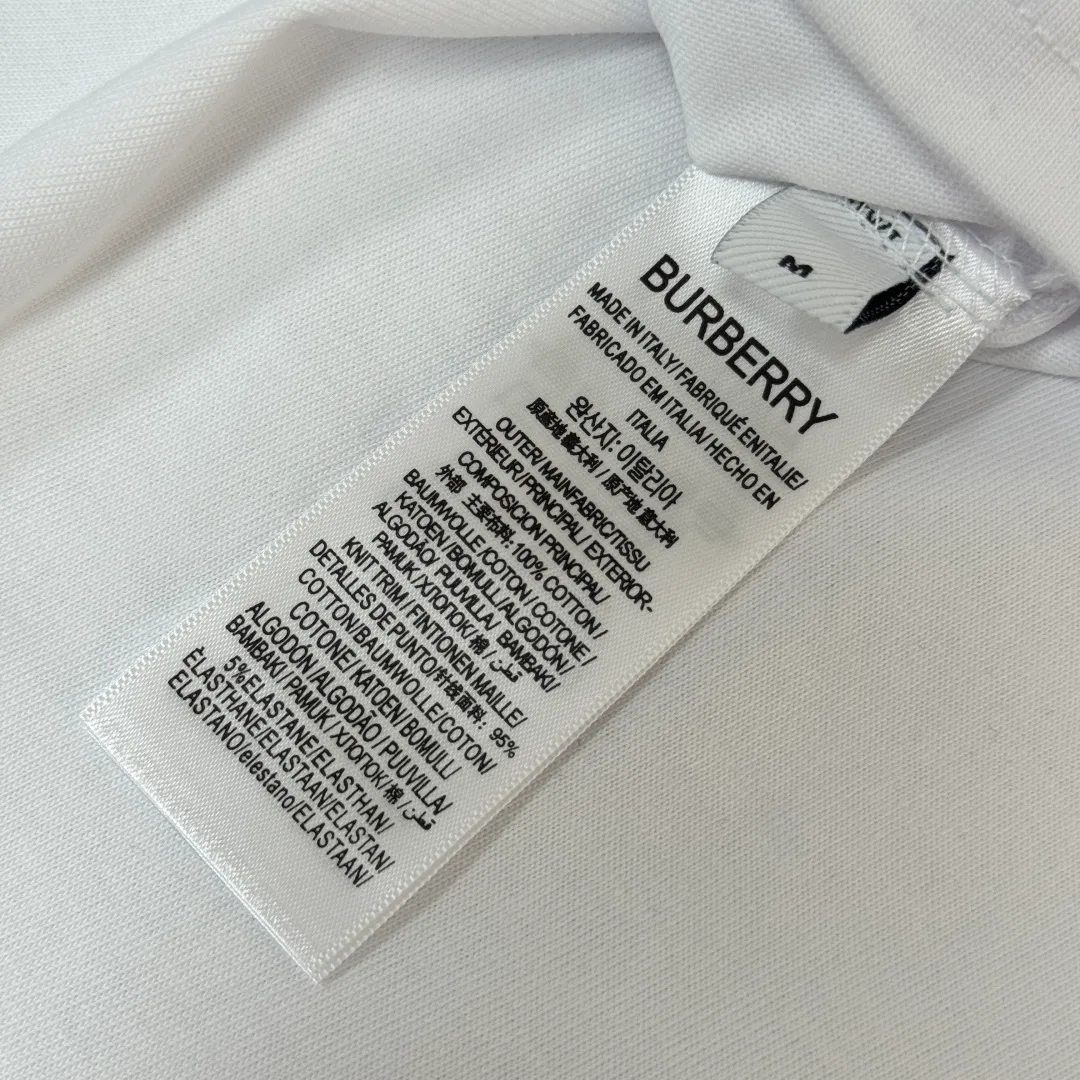 A✨BUR*BERRY 2026 🍃 Classic 👍🏻 😆 ， ， ， logo ， ， 🔥 ， ， ， ， ✂️ 👏 ：Black White Size：M-XXXL